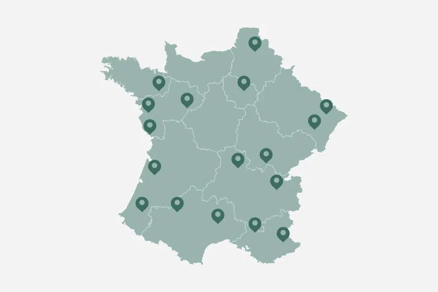 Carte Franchises France