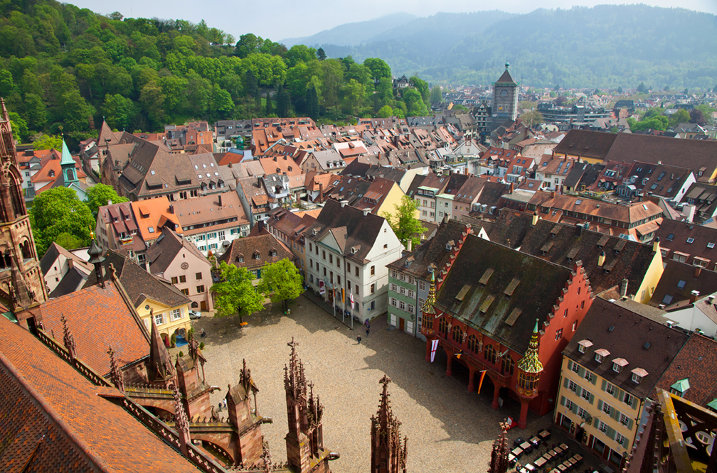 La Ville Verte De Fribourg En Allemagne