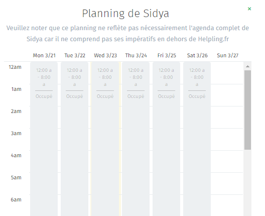 Retrouvez En Ligne Le Planning De Vos Aidesménagères