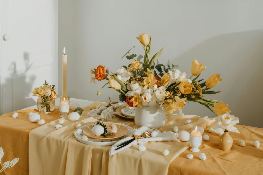 décoration table pâques